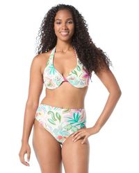 Coco Reef - Verso Bra Sized Twist Reversible Bikini Swim Top - Lyst