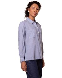 Celtic & Co. - Side Split Striped Shirt - Lyst