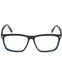 Tom Ford - 56Mm Square Light Blocking Glasses - Lyst