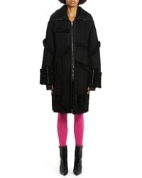Tom Ford - Patchwork Genuine Shearling Coat - Lyst