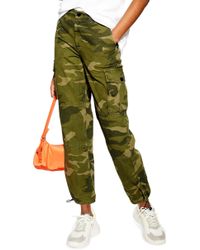 topshop green cargo pants