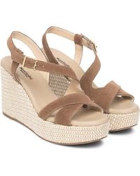 Nero Giardini - Slingback Platform Wedge Sandal - Lyst