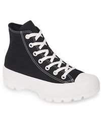 converse high tops all black