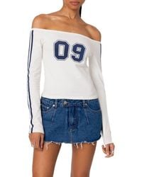 Edikted - '90S Off The Shoulder Top - Lyst