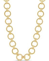 SHYMI - Round Link Statement Necklace - Lyst