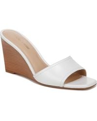 Veronica Beard - Ellen Wedge Slide Sandal - Lyst