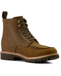 Ariat - Split Rock Moc Toe Western Boot - Lyst