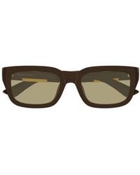 Bottega Veneta - 54Mm Rectangular Sunglasses - Lyst