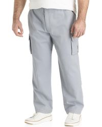 True Nation by DXL - Big & Tall Broken-In Relaxed Fit Cargo Pants - Lyst