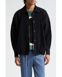 Homme Plissé Issey Miyake - Monthly Colors February Pleated Jacket - Lyst