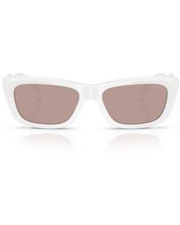 Miu Miu - 56Mm Rectangular Sunglasses - Lyst