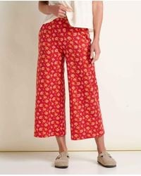 Toad & Co. - Chaka Wide Leg Crop Pant - Lyst