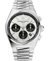 Frederique Constant - Highlife Chronograph Automatic Bracelet Watch, 41Mm - Lyst