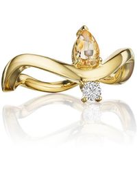 Hueb - Mirage Yellow Sapphire & Diamond Ring - Lyst