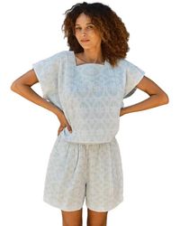 Ace & Jig - Prudence Reversible Square Neck Top - Lyst
