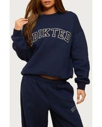 Edikted - Major Logo Embroidered Sweatshirt - Lyst