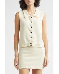 Posse - Teo Cotton Sleeveless Top - Lyst