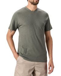 Pact - Organic Cotton Featherweight Slub V-Neck Tee - Lyst