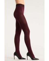 Nordstrom - Two-Tone Stripe Mesh Tights - Lyst