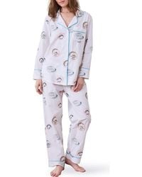 Printfresh - Cotton Poplin Pajamas - Lyst