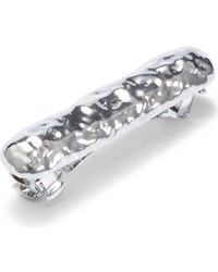 Lelet - Hammered Bar Barrette - Lyst