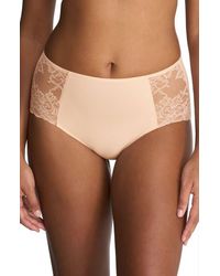 Natori - Statement Lace Full Brief - Lyst