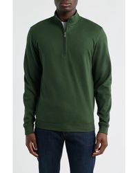 Scott Barber - Pima Cotton Interlock Quarter Zip Pullover - Lyst