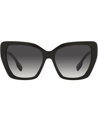 Burberry - 55mm Gradient Cat Eye Sunglasses - Lyst