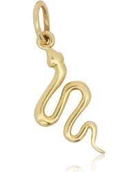 The Lovery Fine Jewelry - Mini Snake Charm - Lyst