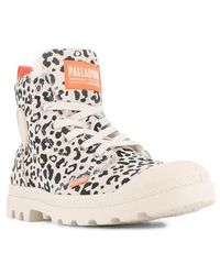Palladium - Pampa Hi Zip Faux Fur Boot - Lyst