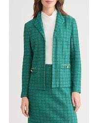 Ming Wang - Chain Detail Ottoman Knit Jacket - Lyst