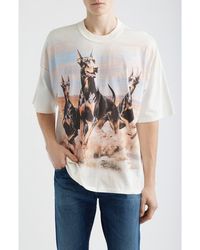 Represent - Western Doberman Graphic T-Shirt - Lyst
