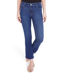 PAIGE Colette Crop Flare Jeans - Blue