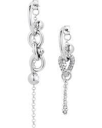 Justine Clenquet - Abel Mismatched Hoop Earrings - Lyst
