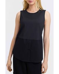 Foxcroft - Jessie Layer Sleeveless Top - Lyst