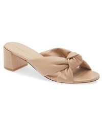Stuart Weitzman - Soplaya Block Slide 50 - Lyst