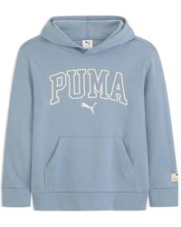 PUMA - Kids' Class Pack Cotton Blend Fleece Hoodie - Lyst