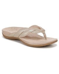 Vionic - Bella Braid Flip Flop - Lyst
