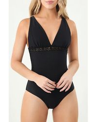 BOAMAR - Bloom Textured One-Piece Swimsuit - Lyst