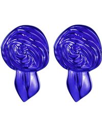 Sterling King - Rosette Stud Earrings - Lyst