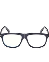 Tom Ford - 56Mm Pilot Light Blocking Glasses - Lyst