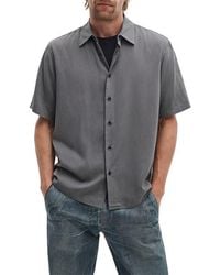 Rag & Bone - Dalton Jacquard Short Sleeve Button-Up Shirt - Lyst