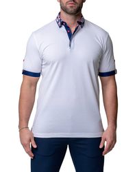 Maceoo - Mozartsolidgame Jersey Polo At Nordstrom - Lyst