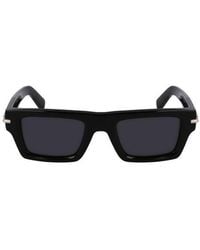 Ferragamo - Prisma 50Mm Rectangular Sunglasses - Lyst