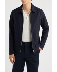 Theory - Wyatt Wool Blend Bomber Jacket - Lyst