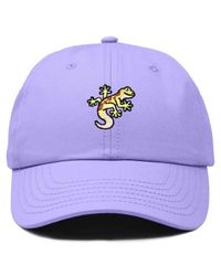 Alix - Gecko Embroidered Casual Cap - Lyst