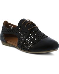 Spring Step - Theone Cutout Derby Flat - Lyst