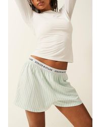 Stripe & Stare - Ecovero Pyjama Shorts - Lyst