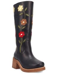 Dingo - Bloom Embroidered Boot - Lyst