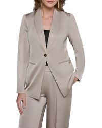 Donna Karan - Shawl Collar Jacket - Lyst